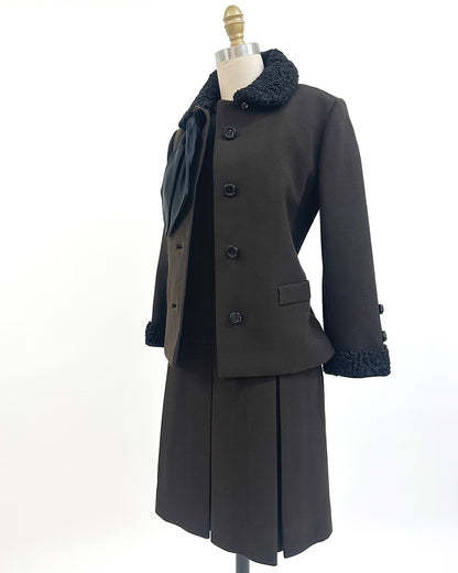 1950-60s The Sutton Place Set with Dress and Jacket