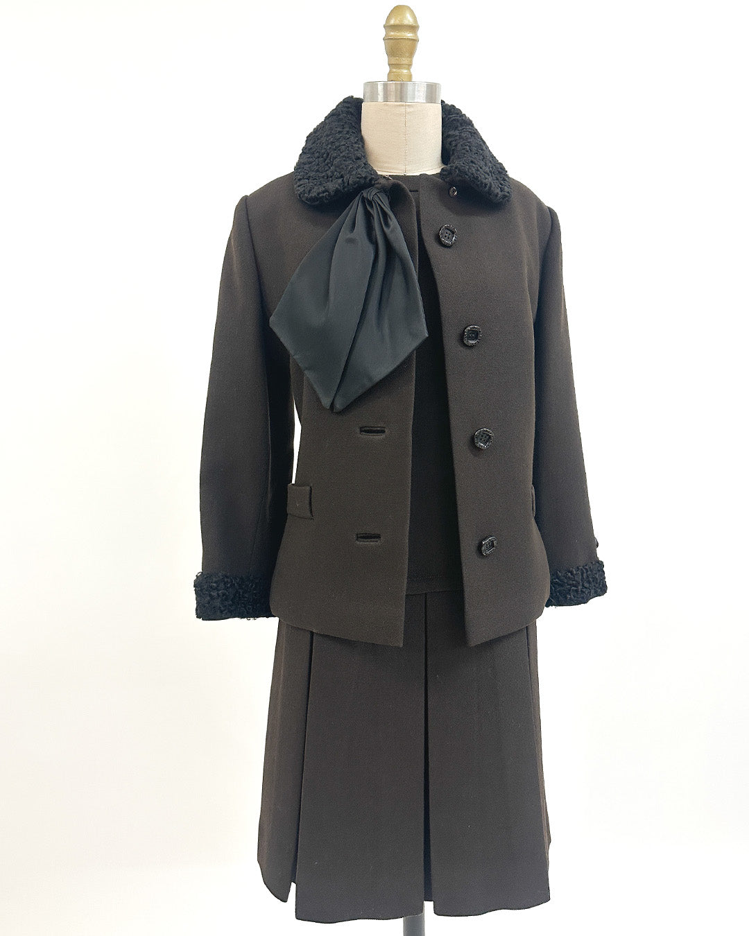1950-60s The Sutton Place Set with Dress and Jacket