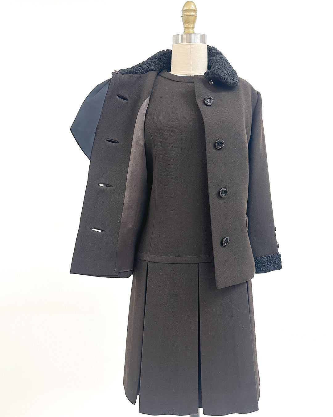 1950-60s The Sutton Place Set with Dress and Jacket