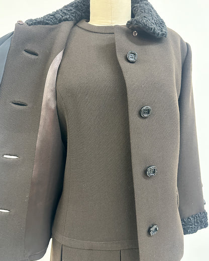 1950-60s The Sutton Place Set with Dress and Jacket