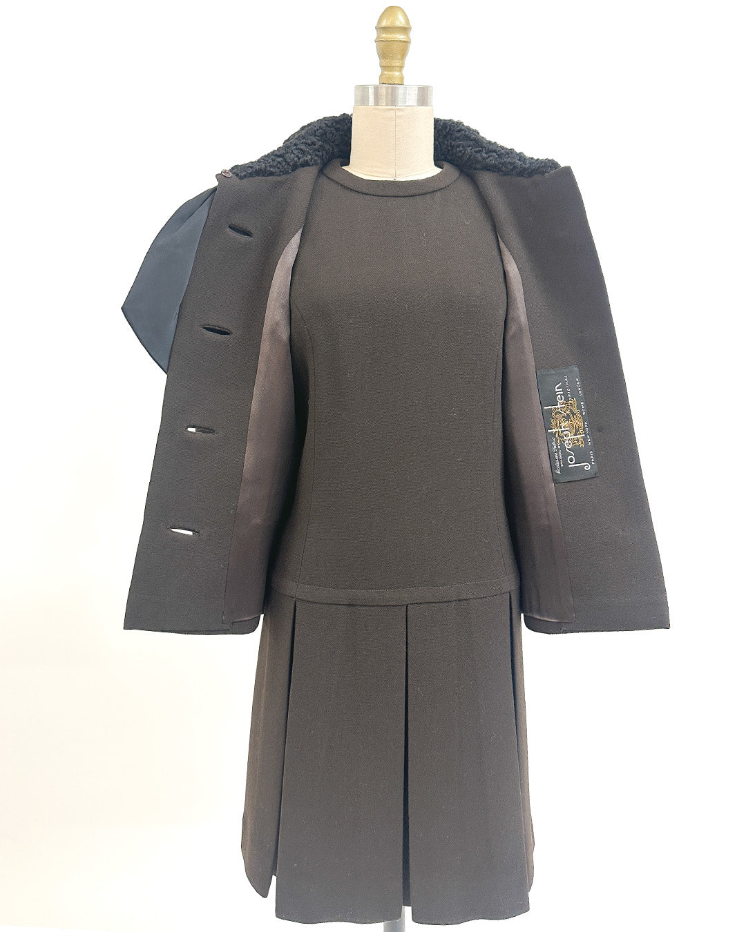 1950-60s The Sutton Place Set with Dress and Jacket