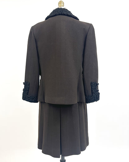 1950-60s The Sutton Place Set with Dress and Jacket