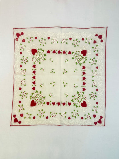 Vintage Valentine Handkerchiefs