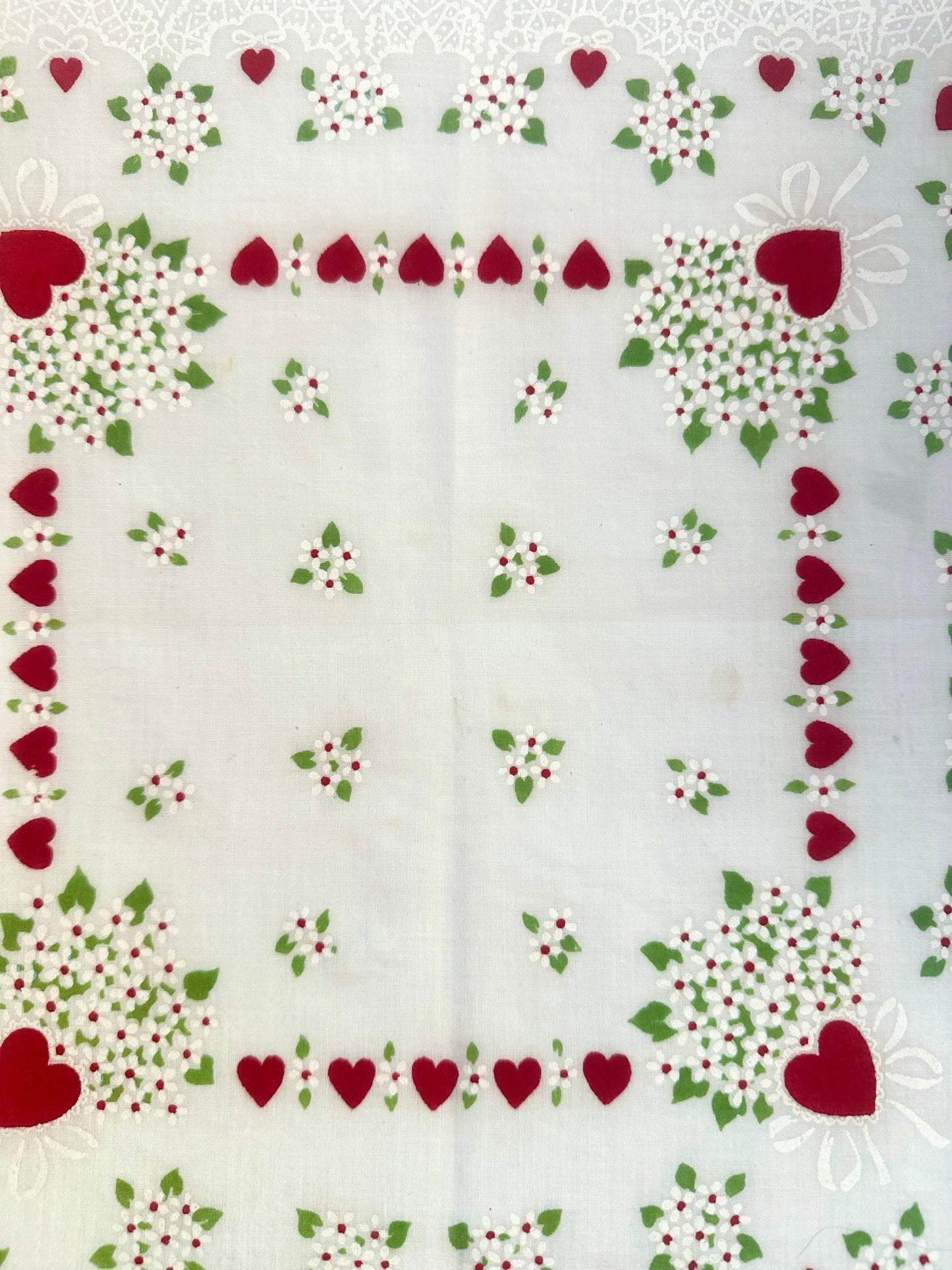 Vintage Valentine Handkerchiefs