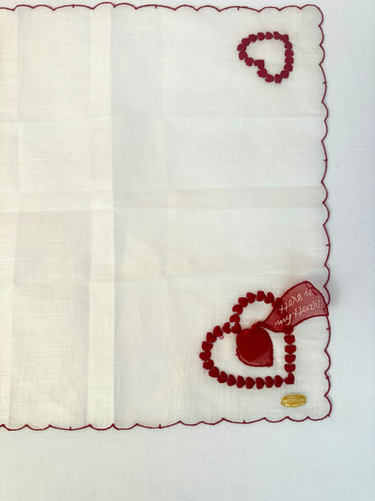 Vintage Valentine Handkerchiefs