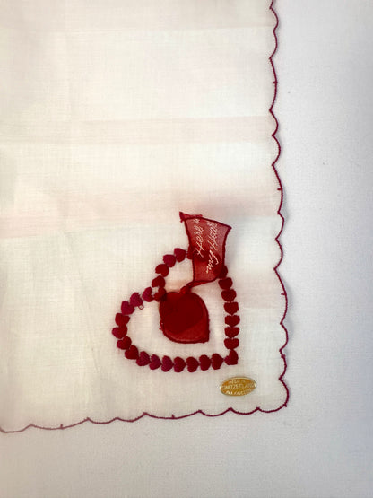 Vintage Valentine Handkerchiefs