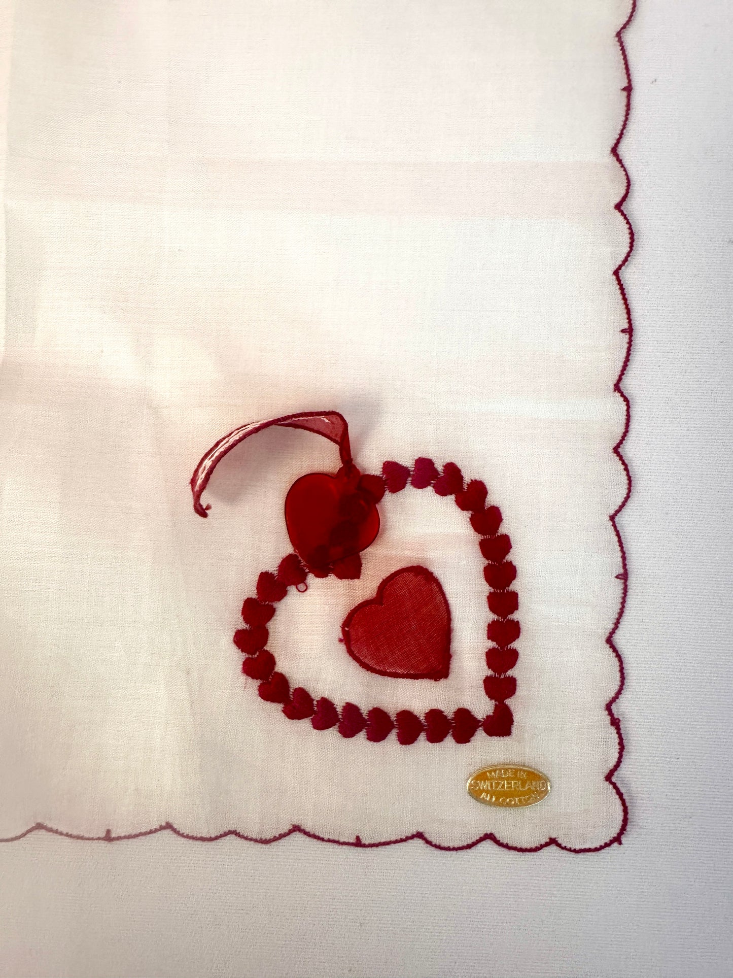 Vintage Valentine Handkerchiefs