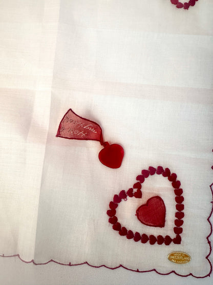 Vintage Valentine Handkerchiefs