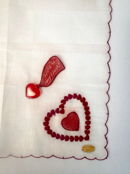 Vintage Valentine Handkerchiefs