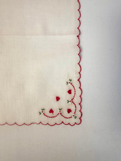 Vintage Valentine Handkerchiefs