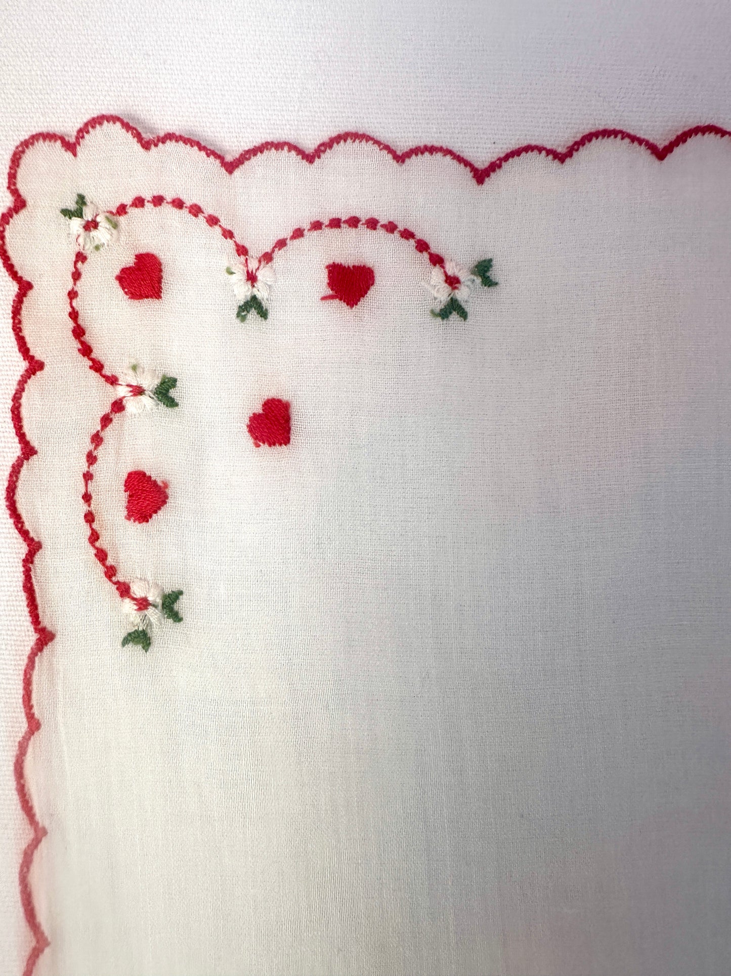 Vintage Valentine Handkerchiefs