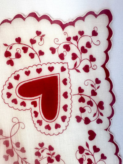 Vintage Valentine Handkerchiefs