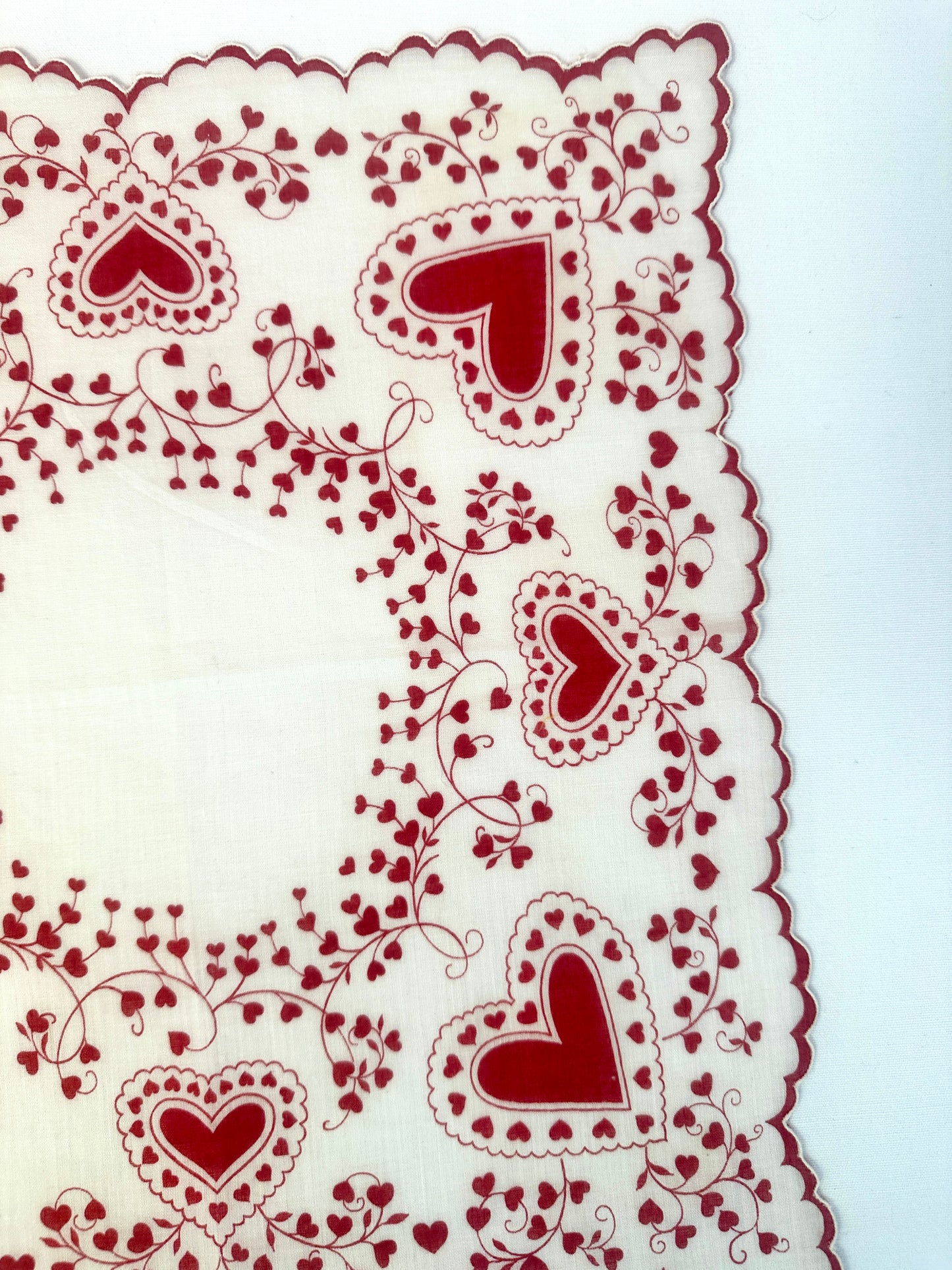 Vintage Valentine Handkerchiefs