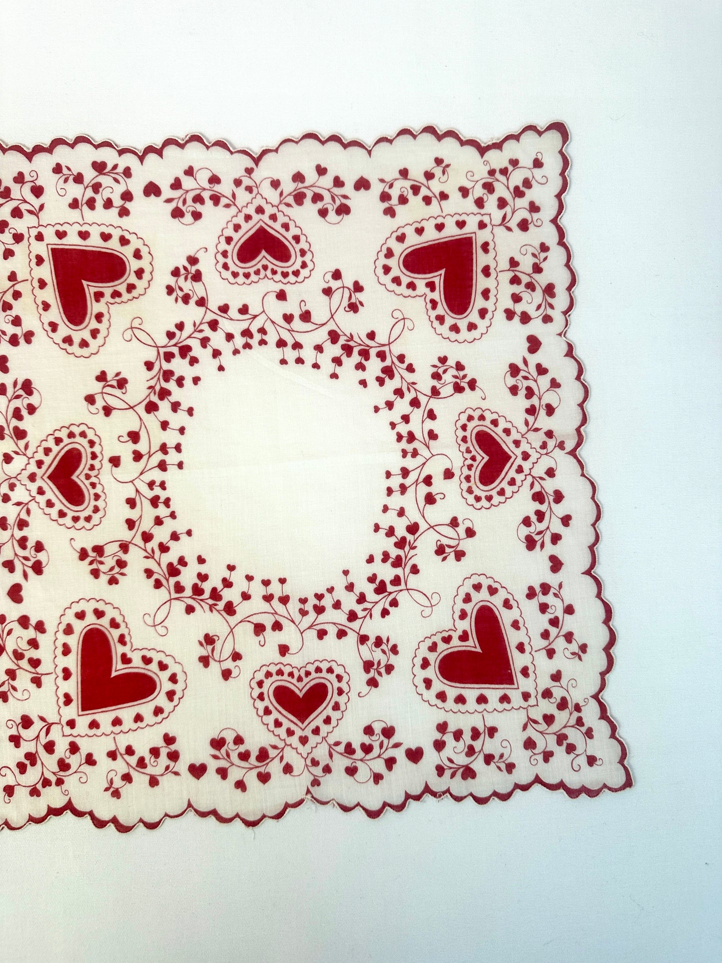 Vintage Valentine Handkerchiefs