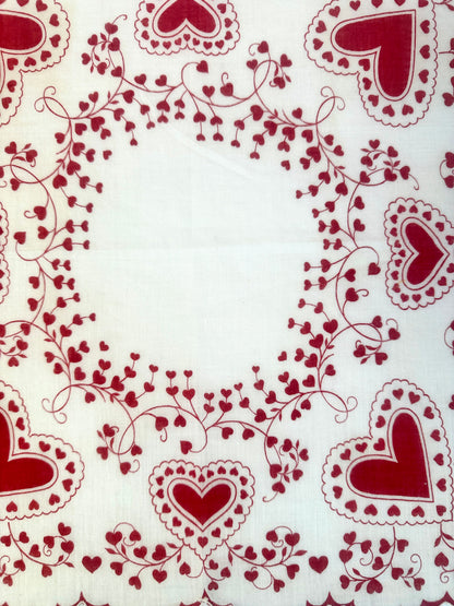 Vintage Valentine Handkerchiefs