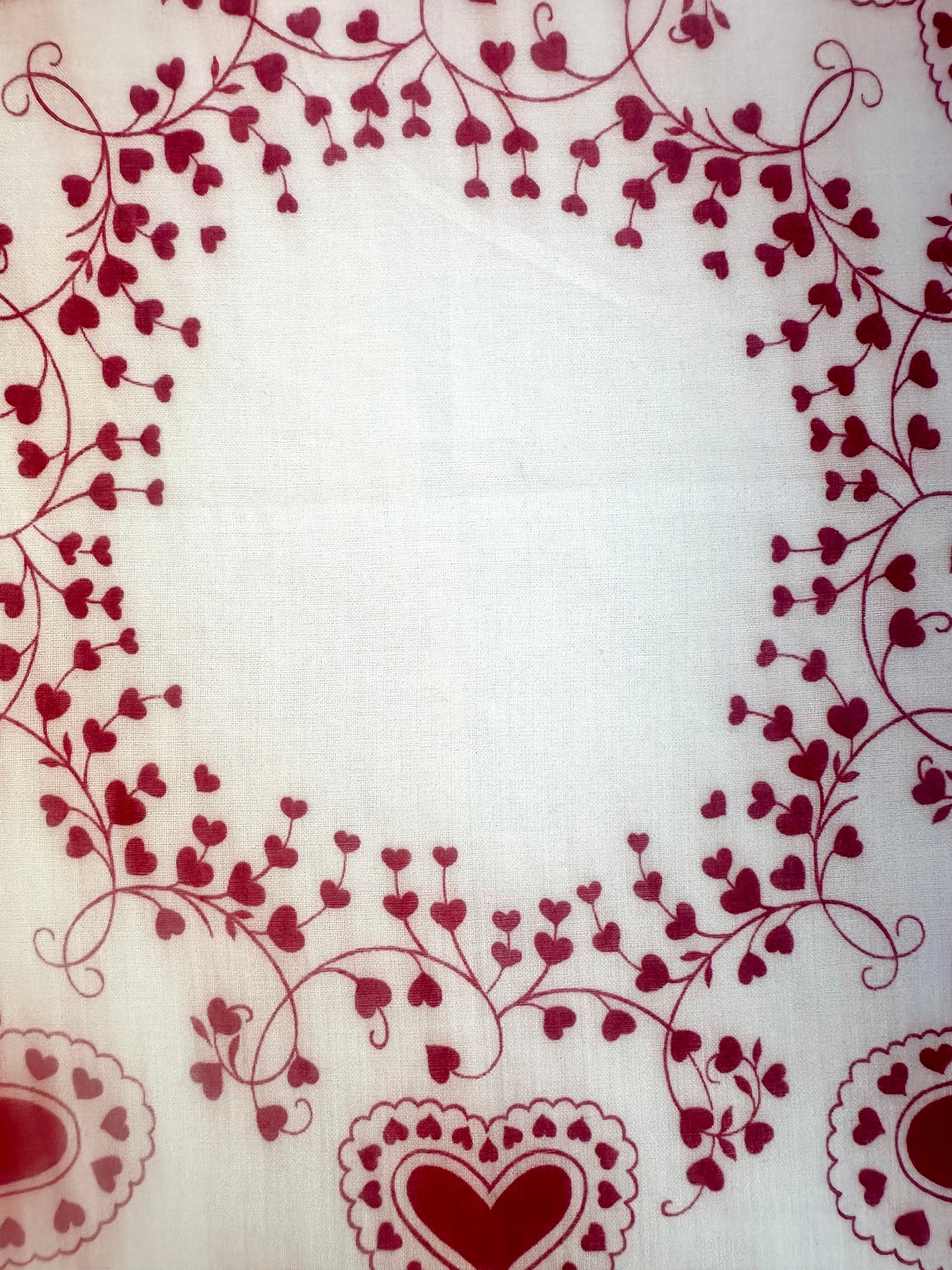 Vintage Valentine Handkerchiefs