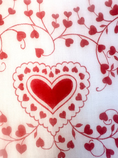 Vintage Valentine Handkerchiefs