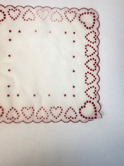 Vintage Valentine Handkerchiefs