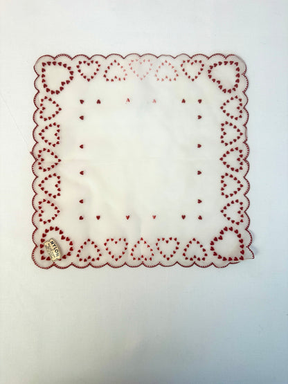 Vintage Valentine Handkerchiefs