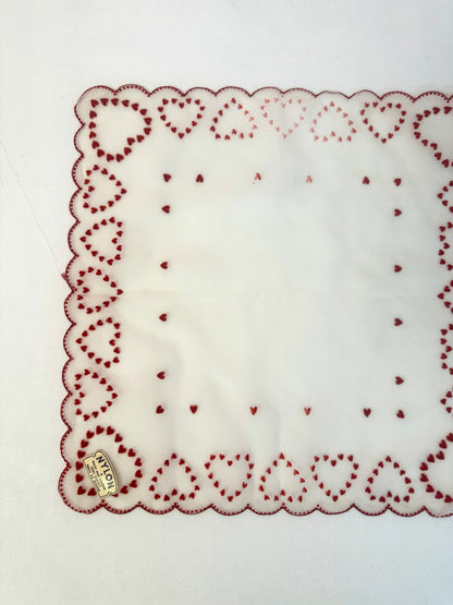 Vintage Valentine Handkerchiefs