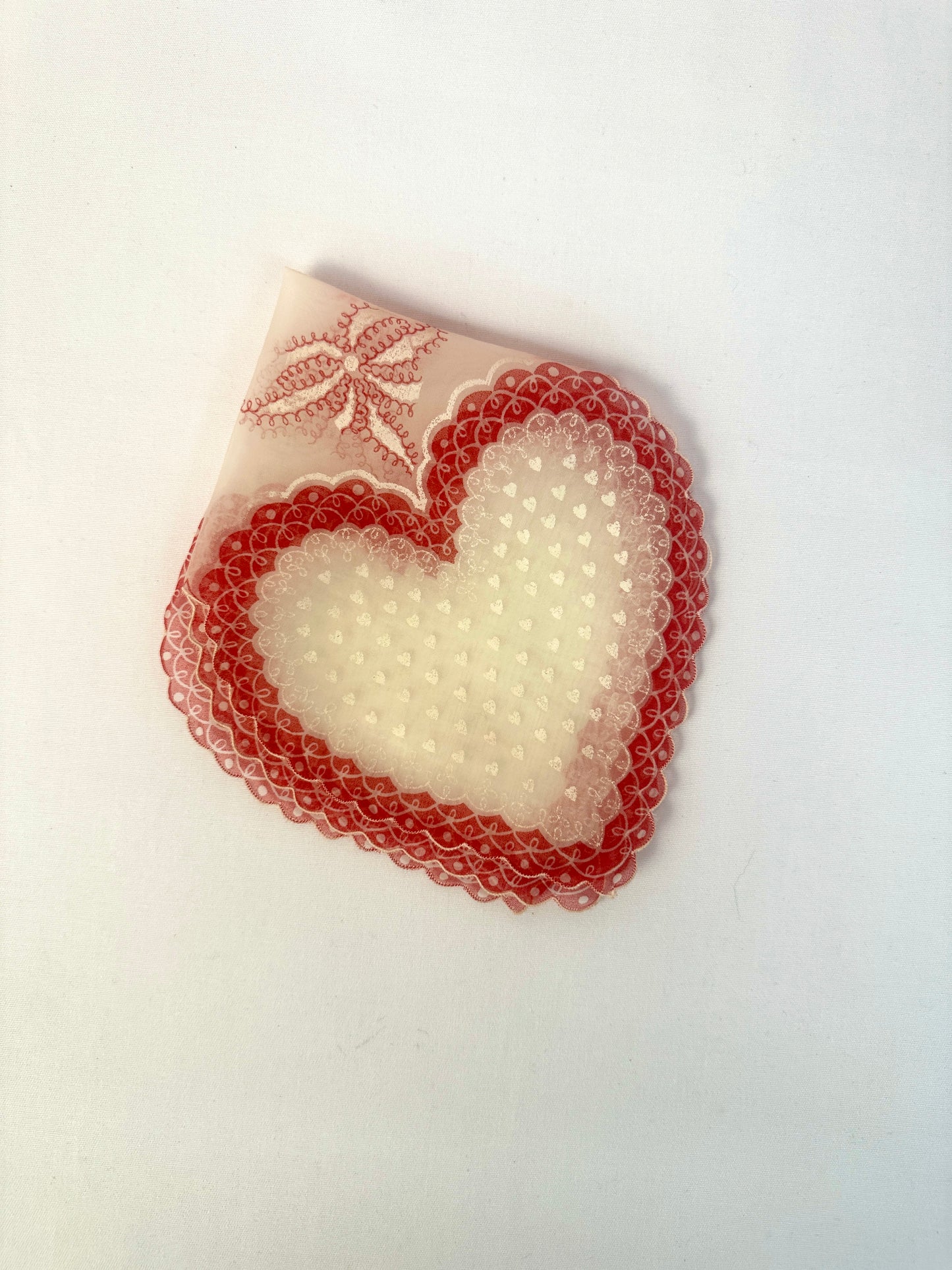 Vintage Valentine Handkerchiefs