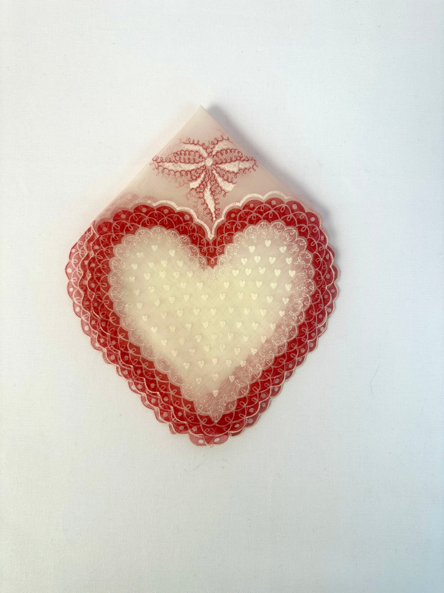 Vintage Valentine Handkerchiefs