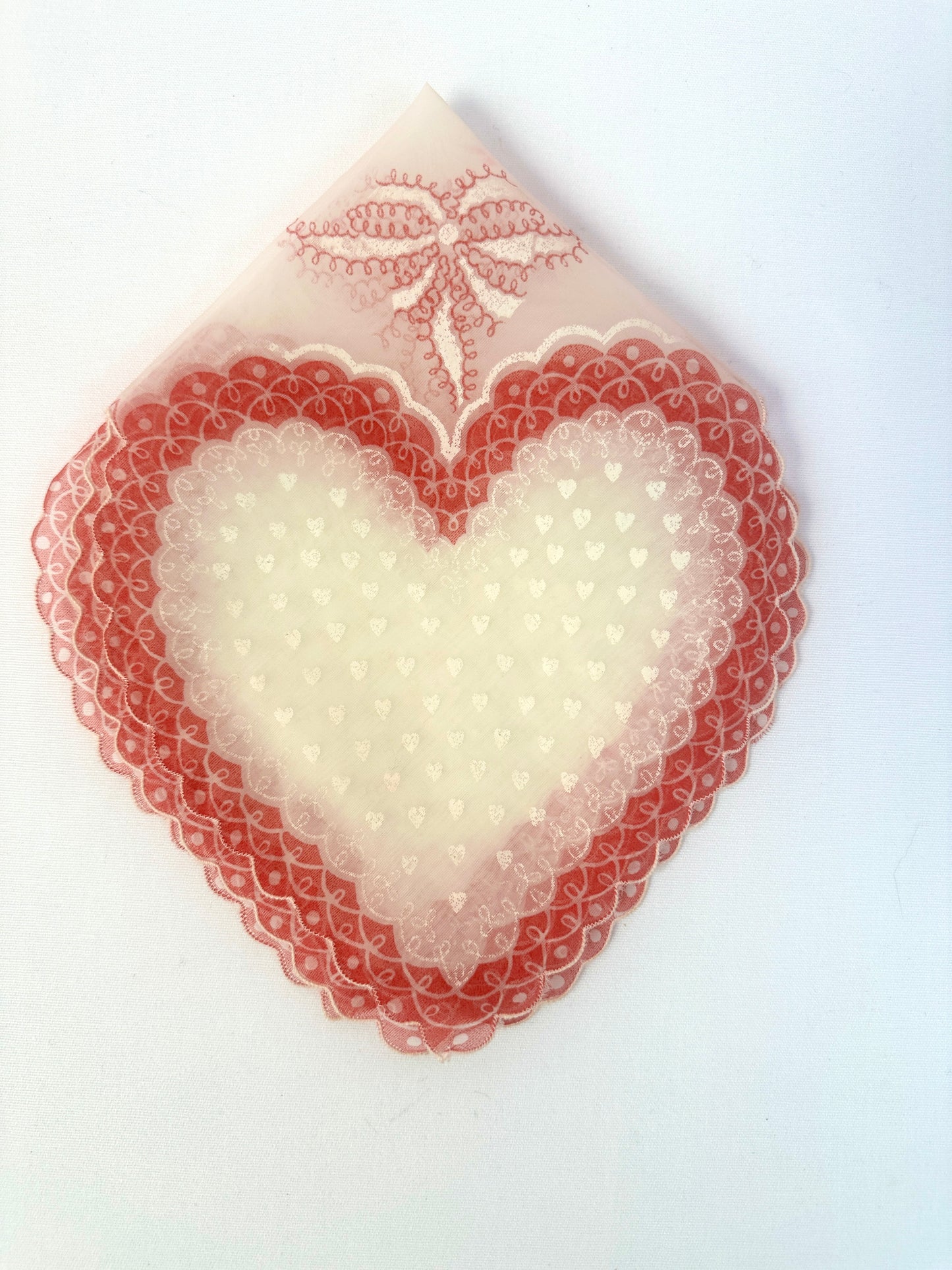 Vintage Valentine Handkerchiefs