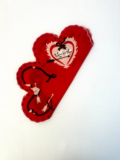 Vintage Valentine Handkerchiefs