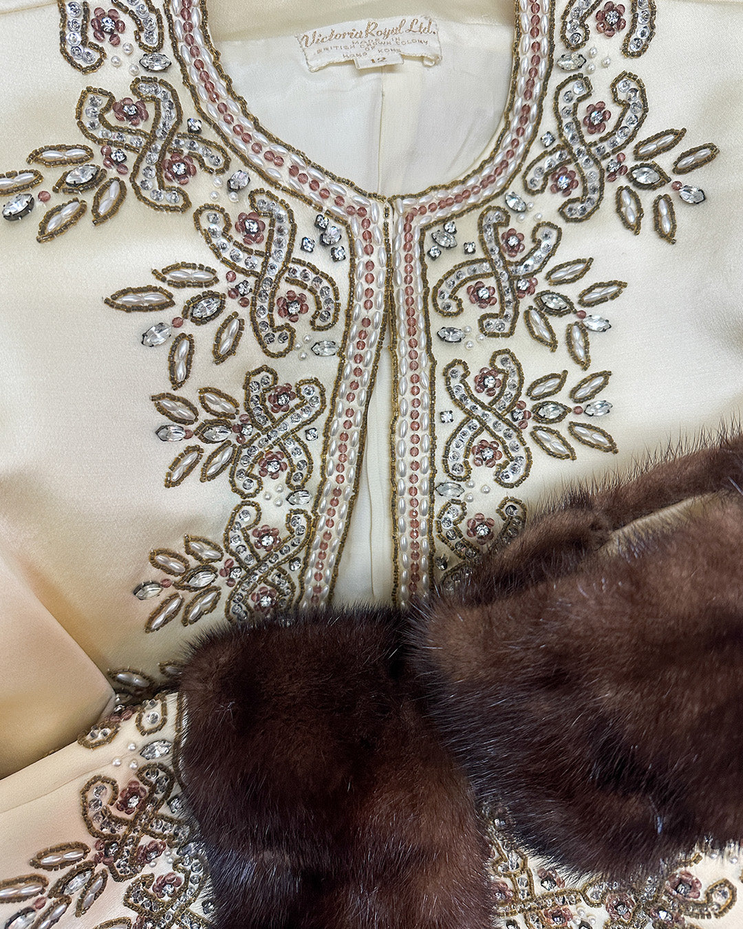 1960s The Winter Gala Gown with Jacket