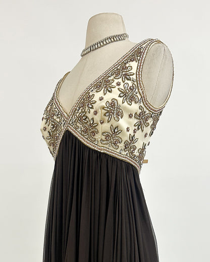 1960s The Winter Gala Gown with Jacket