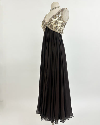 1960s The Winter Gala Gown with Jacket