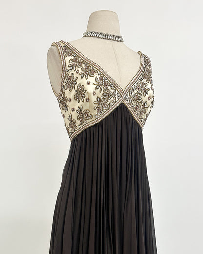 1960s The Winter Gala Gown with Jacket