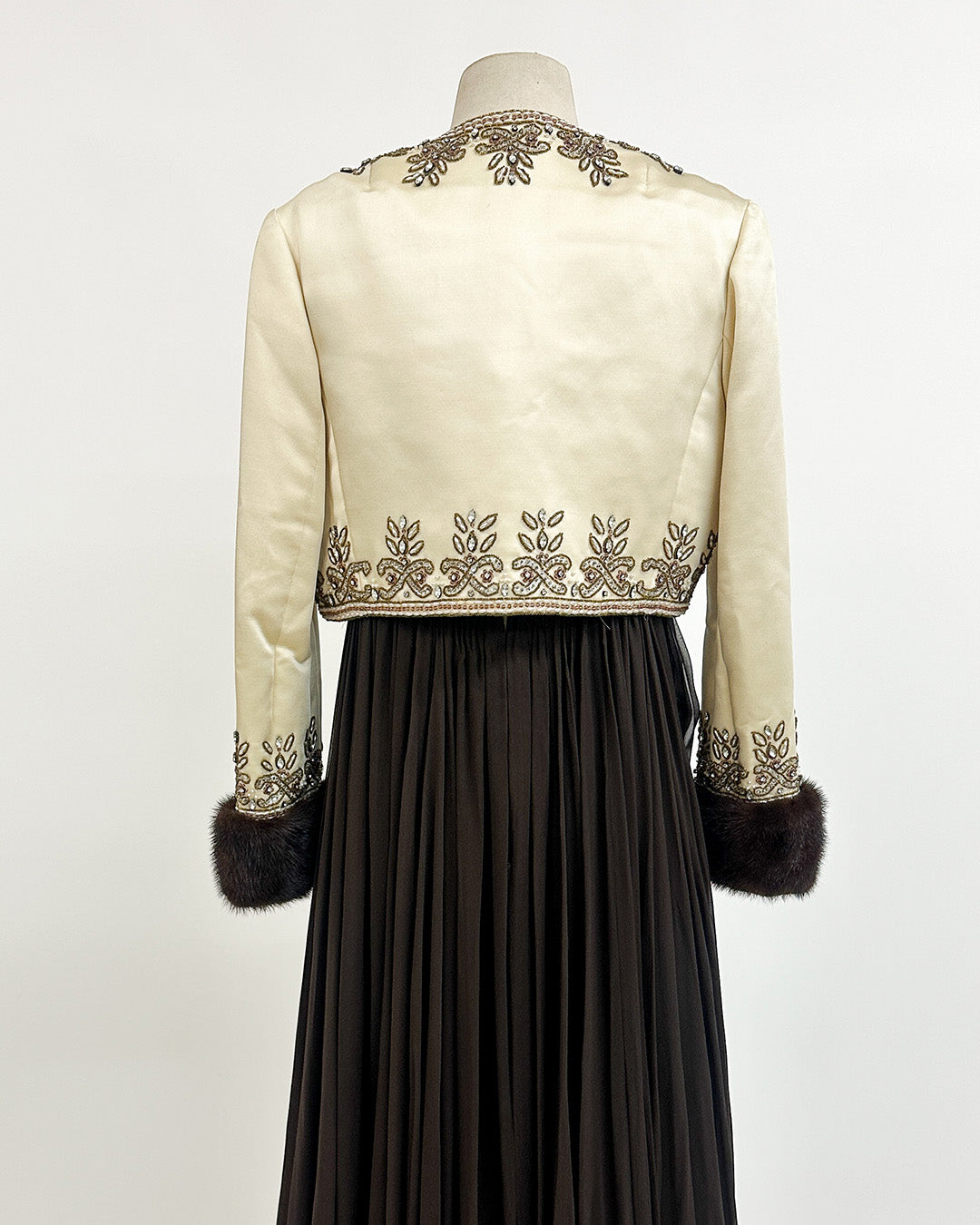 1960s The Winter Gala Gown with Jacket