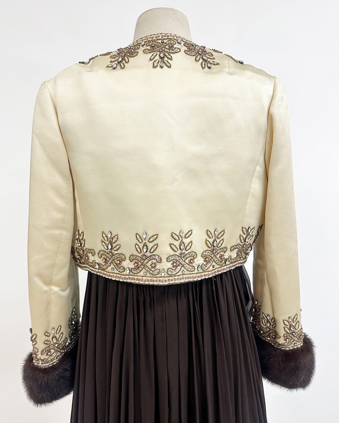 1960s The Winter Gala Gown with Jacket