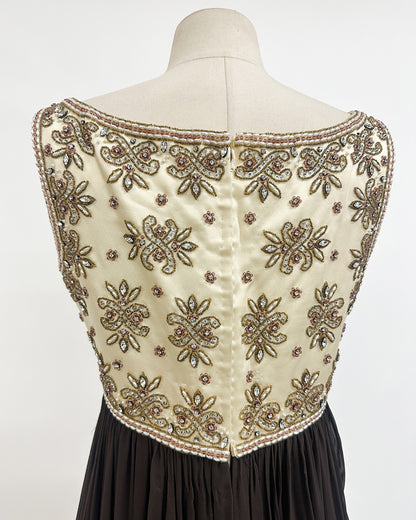 1960s The Winter Gala Gown with Jacket