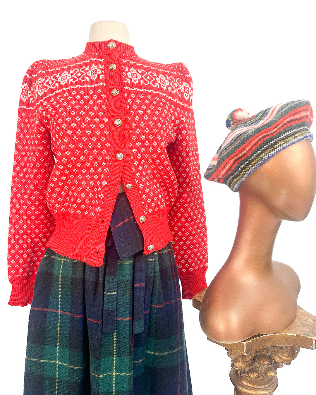 1970s 'Snowbound Tam' Scottish Wool Tam