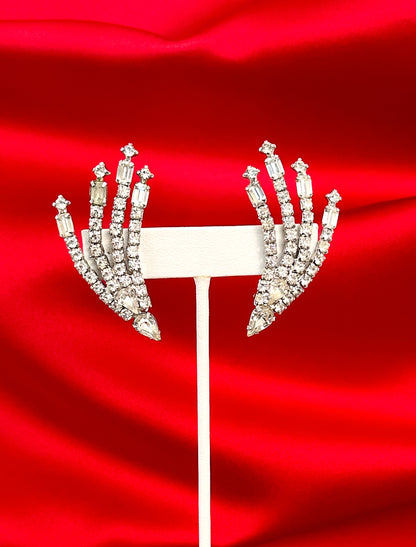 1950s Statement Shooting Star Ear Climbers