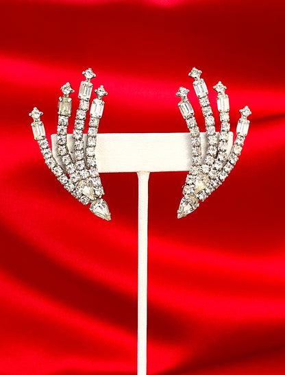 1950s Statement Shooting Star Ear Climbers