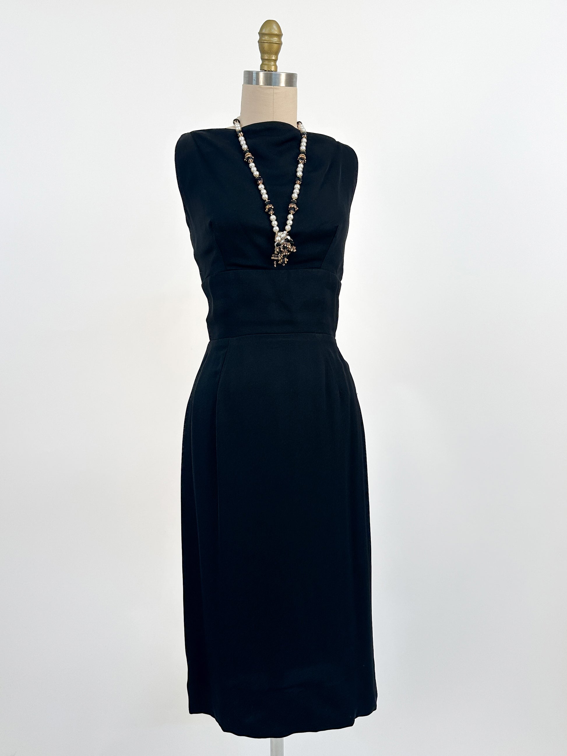1960s Saks Fifth Avenue Little Black Dress / Waist 24 BrooklynGrrrlVintage 1960s Saks Fifth Avenue Little Black Dress / Waist 24 BrooklynGrrrlVintage