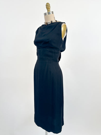 1960s Saks Fifth Avenue Little Black Dress / Waist 24 BrooklynGrrrlVintage 1960s Saks Fifth Avenue Little Black Dress / Waist 24 BrooklynGrrrlVintage