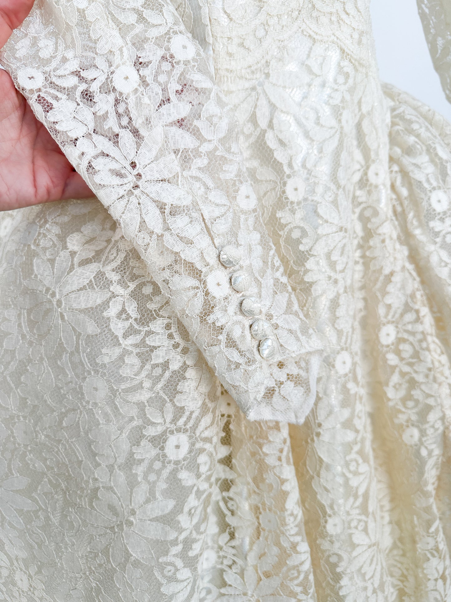 1950s Motaldo's Wedding Dress / Waist 24