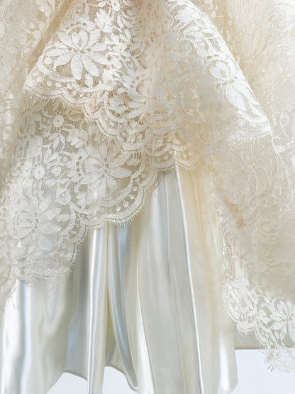 1950s Motaldo's Wedding Dress / Waist 24