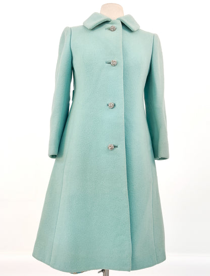 1960s Matching Two Piece Ensemble by Adele Simpson / Waist 28"