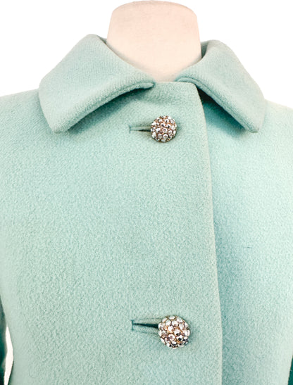 1960s Matching Two Piece Ensemble by Adele Simpson / Waist 28"