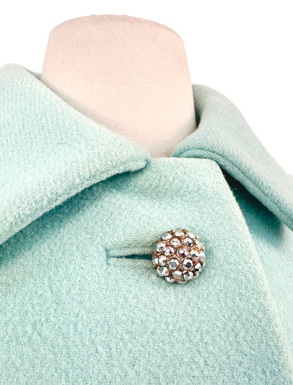 1960s Matching Two Piece Ensemble by Adele Simpson / Waist 28"