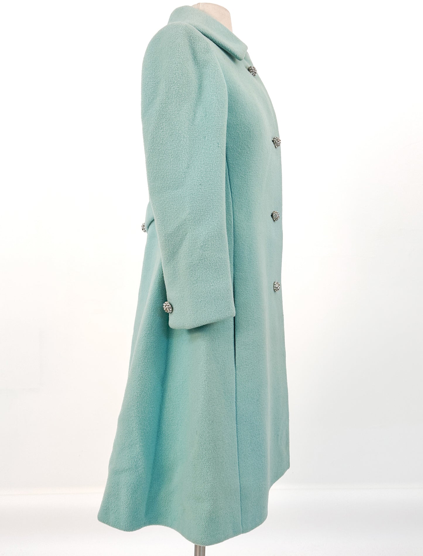 1960s Matching Two Piece Ensemble by Adele Simpson / Waist 28"