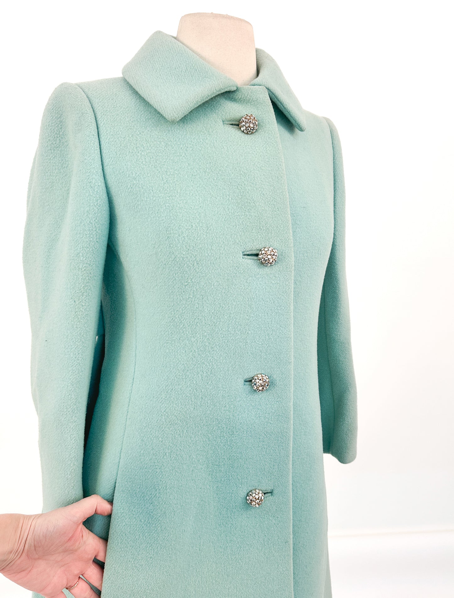 1960s Matching Two Piece Ensemble by Adele Simpson / Waist 28"