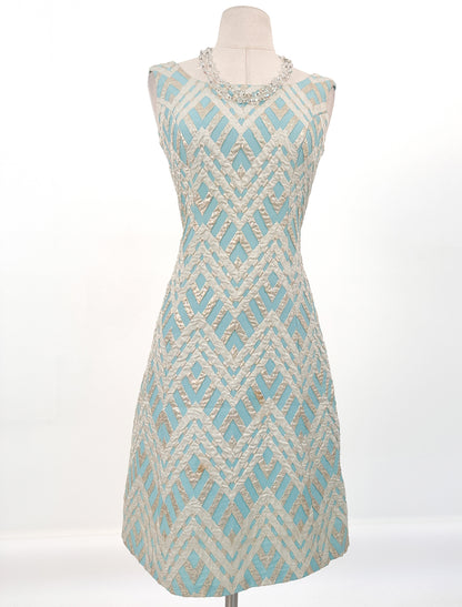 1960s Matching Two Piece Ensemble by Adele Simpson / Waist 28"