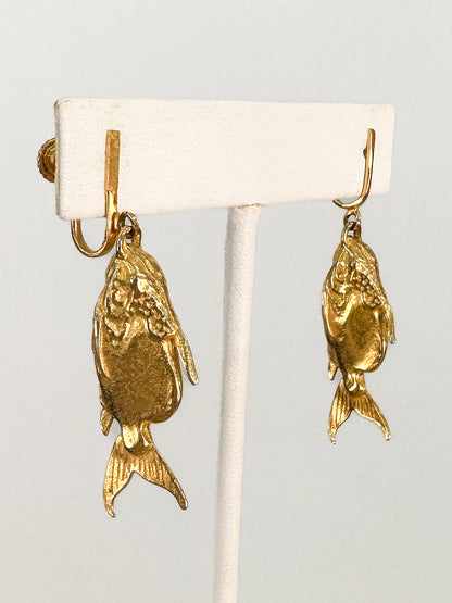 1970s Goldfish Earrings by The Metropolitan Art Museum