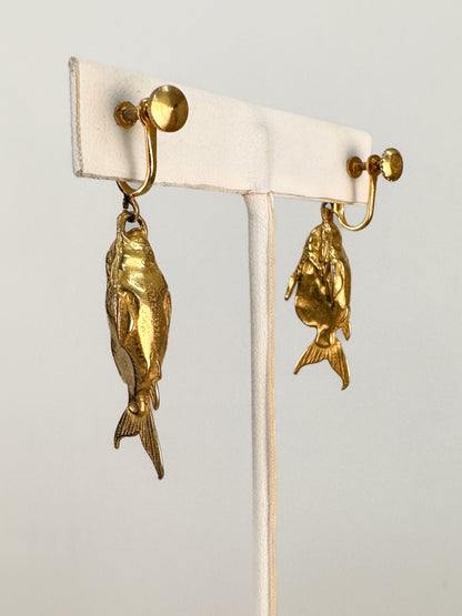 1970s Goldfish Earrings by The Metropolitan Art Museum